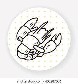 Lobster doodle