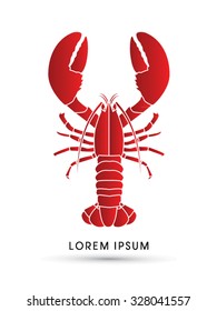 Lobster graphic vector.