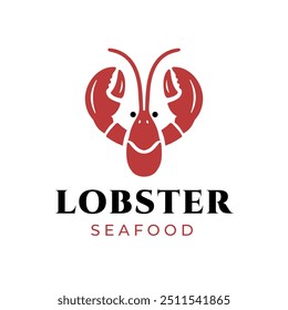 Lagosta Haven Fine Jantar Seafood Este logotipo é adequado para restaurantes ou empresas que se especializam em frutos do mar, especialmente lagosta.