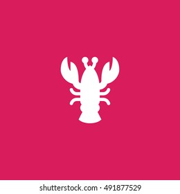 lobster icon. lobster design