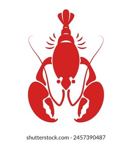 Lobster icon design template illustration