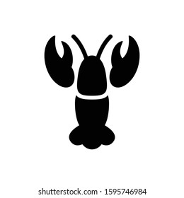 Lobster icon. Editable vector illustration symbol