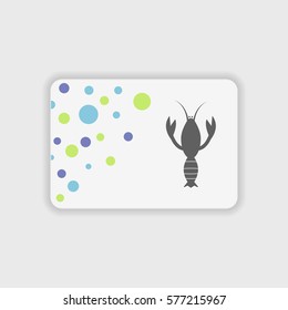 Lobster  icon illustration isolated vector sign symbol