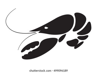 Lobster Icon, Vector