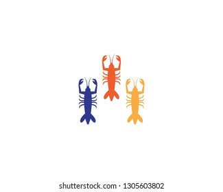 Lobster icon vector illustration