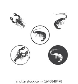 lobster icon vector illustration design template