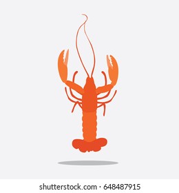 Lobster icon, vector illustration design. Food collection.