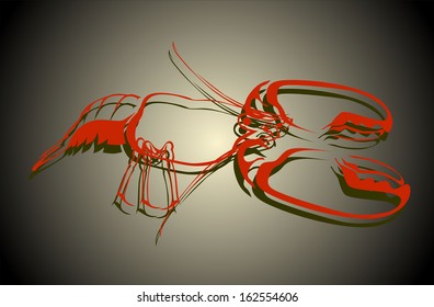 lobster illustration