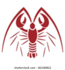 lobster illustration clip art .