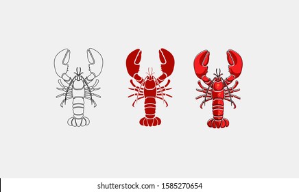 Lobster illustration for your projects