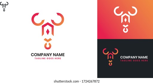 Lobster-Logo - Alle Elemente auf dieser Vorlage können mit Vektorsoftware bearbeitet werden