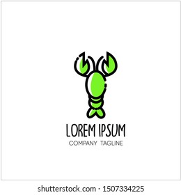 Lobster Logo Design Vector,lobster Icon