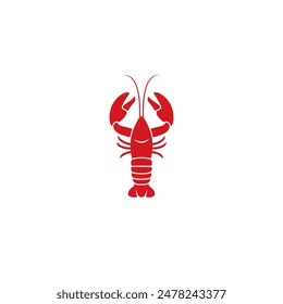 Lobster logo or icon design