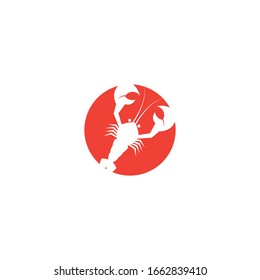 Lobster logo illustration vector design