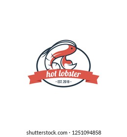 Lobster Logo Vector Template