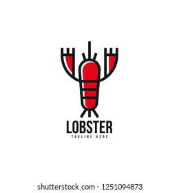 Lobster Logo Vector Template
