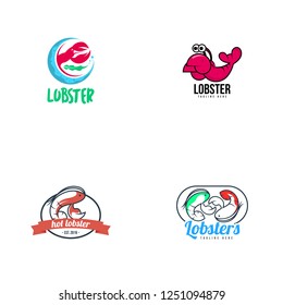Lobster Logo Vector Template