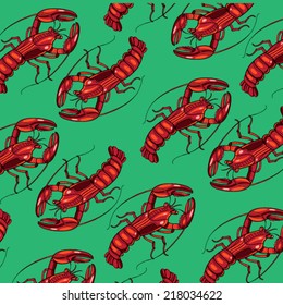 lobster pattern 