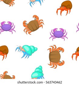 Lobster pattern. Cartoon illustration of lobster vector pattern for web