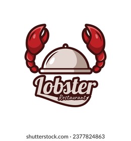 A Lobster Restaurant Logo Design that Radiates Elegance.