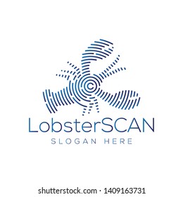 Lobster Scan Technology Logo vector 