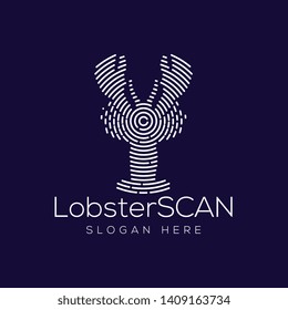 Lobster Scan Technology Logo vector 