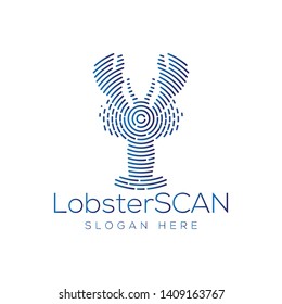 Lobster Scan Technology Logo vector 