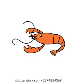 lobster or shrimp logo design ideas