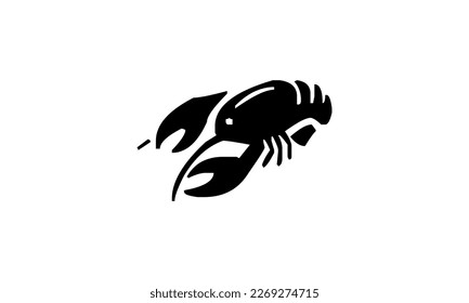 Lobster vector design template file eps 10