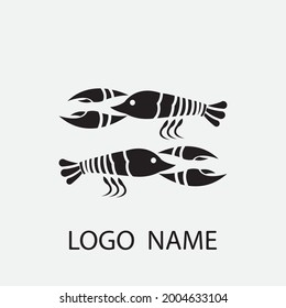 lobster vector illustration design icon logo template