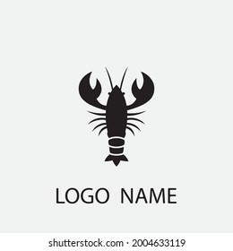 lobster vector illustration design icon logo template