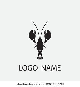lobster vector illustration design icon logo template
