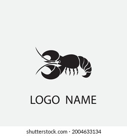 lobster vector illustration design icon logo template