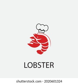 lobster vector illustration design icon logo template