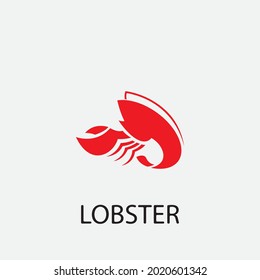 lobster vector illustration design icon logo template