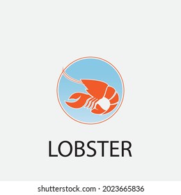 lobster vector illustration design icon logo template