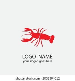 lobster vector illustration design icon logo template