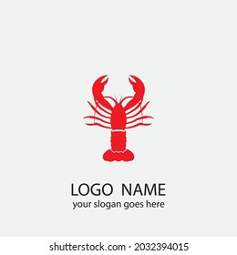 lobster vector illustration design icon logo template