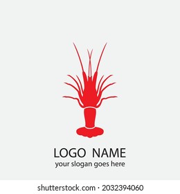 lobster vector illustration design icon logo template