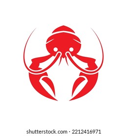 Logo-Vorlage für das Vektorgrafik-Design von Hummer