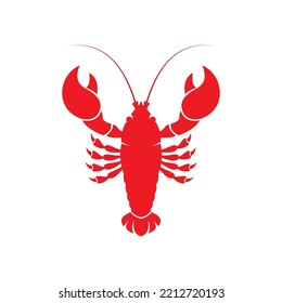 lobster vector illustration design icon logo template