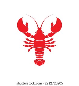 lobster vector illustration design icon logo template