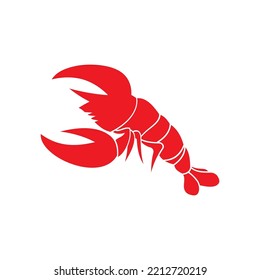 lobster vector illustration design icon logo template