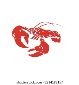 lobster vector illustration design icon logo template