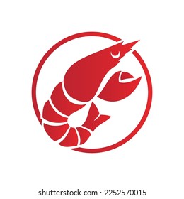 lobster vector illustration design icon logo template