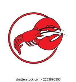 Logo-Vorlage für das Vektorgrafik-Design von Hummer