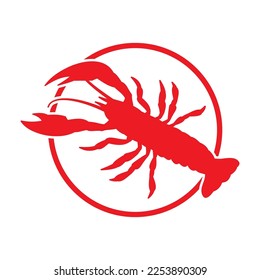 lobster vector illustration design icon logo template