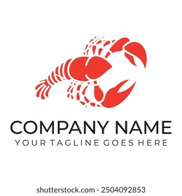 lobster vector illustration design icon logo template