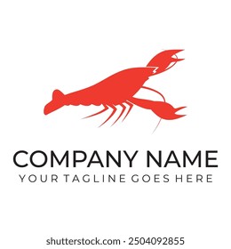 lobster vector illustration design icon logo template