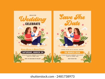 Loca Wedding Celebrate Save the Date